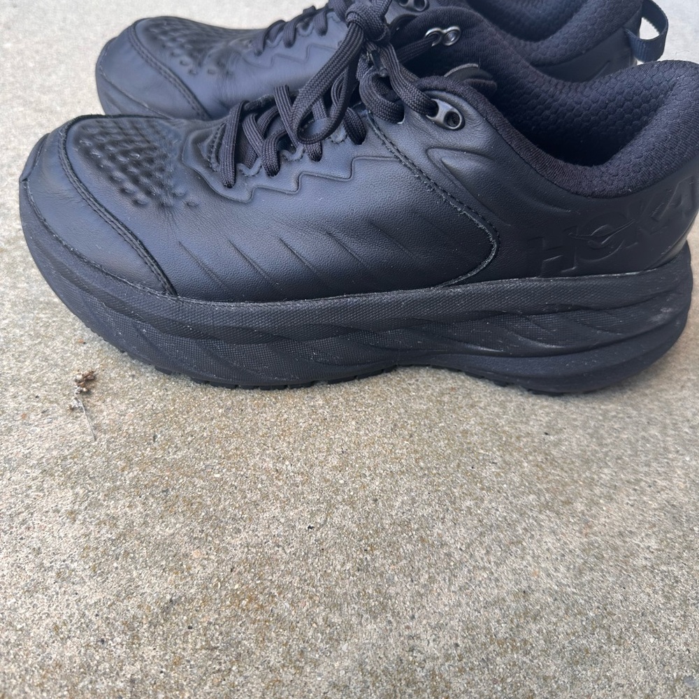 Hoka women’s All-Black Athletic Shoes